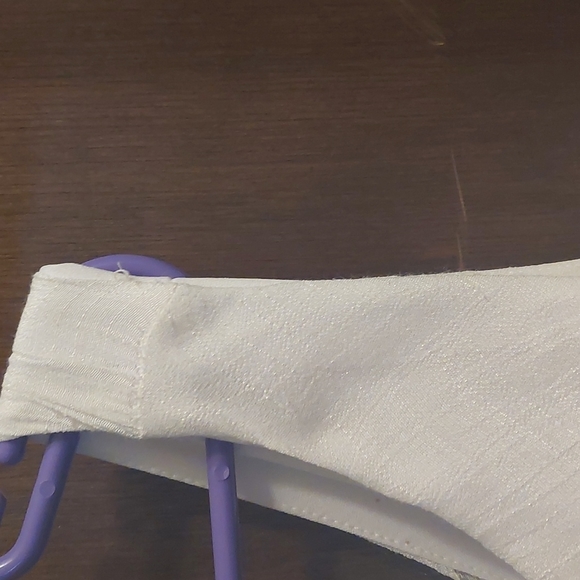 White Ruffle Dress - Picture 4 of 6